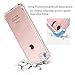 iPhone 8 Case, iPhone 7 Case,Amuoc Crystal Clear Cover Case [Shock Absorption] with Transparent Hard Plastic Back Plate and Soft TPU Gel Bumper (Clear)