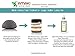 Amaki Bentonite Clay Mud Mask included Konjac Sponge with Activated Bamboo Charcoal and Applicator Brush - Adult Acne Treatment and Blackhead Remover that Unclogs and Minimizes Pores
