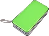 alavisxf xx CD Case 96 Capacity Green Portable Zipper DVD Holder view 6