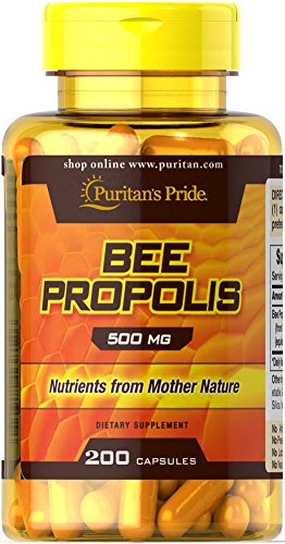 Puritan's Pride Bee Propolis 500 mg-200 Capsules Puritan's Pride Bee Propolis 500 mg-200 Capsules
