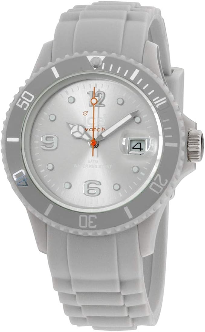 IceWatch UnisexArmbanduhr Medium Sili Collection mist gray SI.MG.U.S.10 Amazon.de Uhren