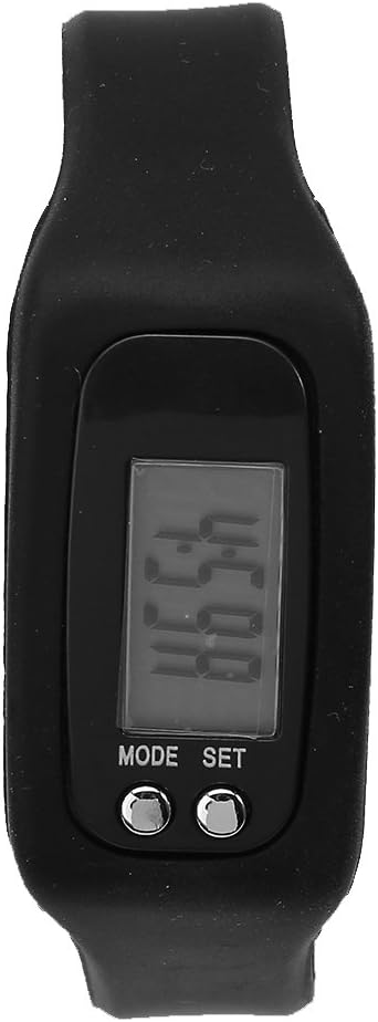 GOTOTOP Fitness Tracker Smart Watch Pedometer Calorie Counter Sport Band Black