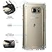 Galaxy Note 5 Case, POETIC Affinity Series [Premium Thin]/No Bulk/Protection where its needed/Clear/Dual Material Protective Bumper Case for Samsung Galaxy Note 5 (2015 Release) (Frosted Clear/Clear)