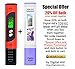 Digital Aid Professional pH Meter with Large Backlit LCD Screen. Range 0.00 to 14.0 pH. 3 Free pH Buffer Solution Powders Included. Lifetime Guarantee on this Accurate and Reliable pH Test Meter.