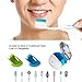 Deep UV Toothbrush Sanitizer MAXOAK Ultraviolet Sterilization UV light Physical Antibacterial Toothbrush Cleaner, Portable Toothbrush Sterilizer for Oral Health dental hygiene Beauty use or travel