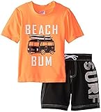 Carter's Short-Sleeve Rashguard and Swim Trunks Set - Boys