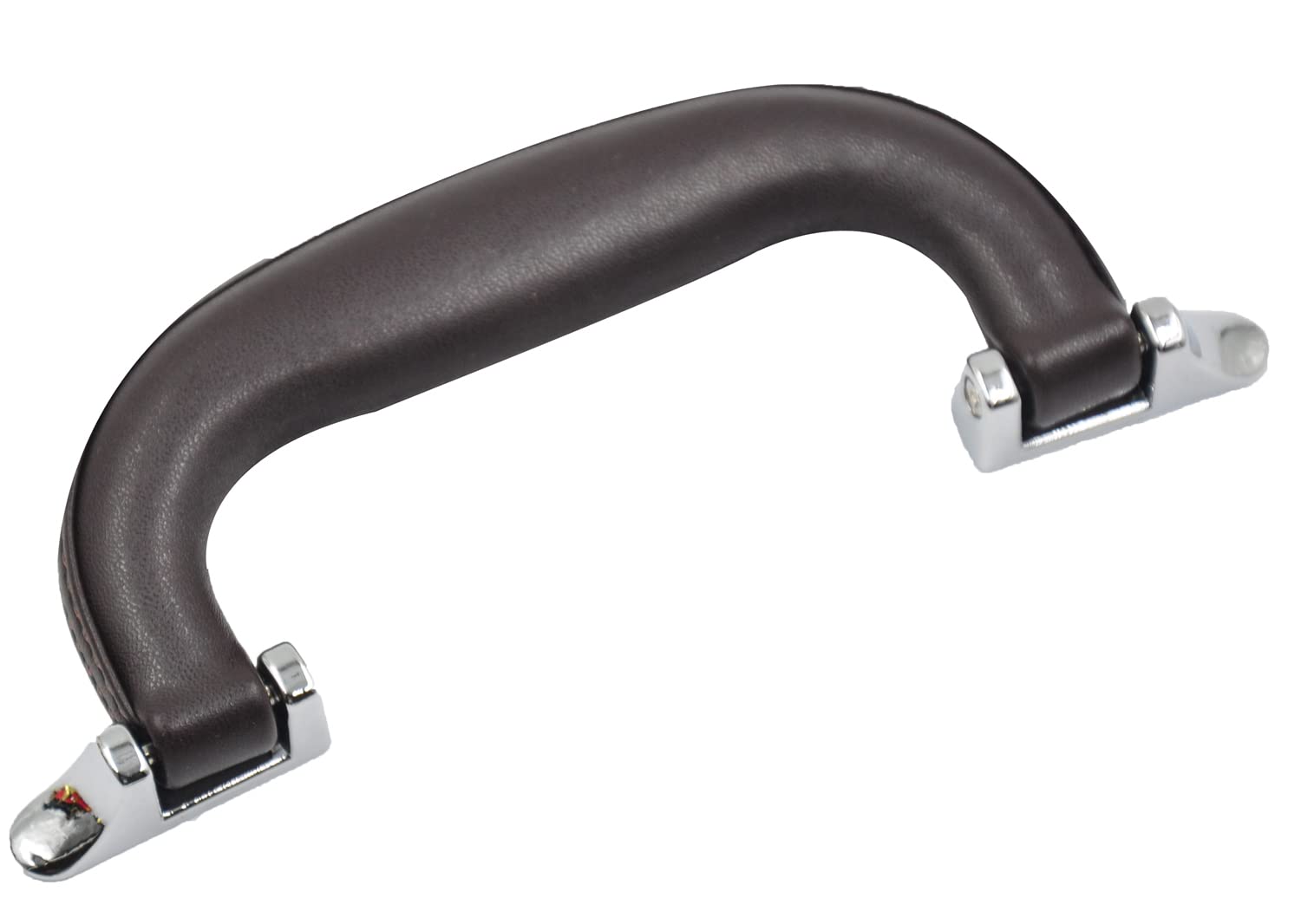 ChenXi Shop 1 Pieces PU Leather Handle for Guitar Musical Box Handbags Gift Boxes Wine Boxes Luggage Toolbox Trolley Instrument Case Brown Silver