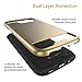 Slimtech Precision Series TPU Dual Layer Shock Absorbing Case for Samsung Galaxy S7 - Gold