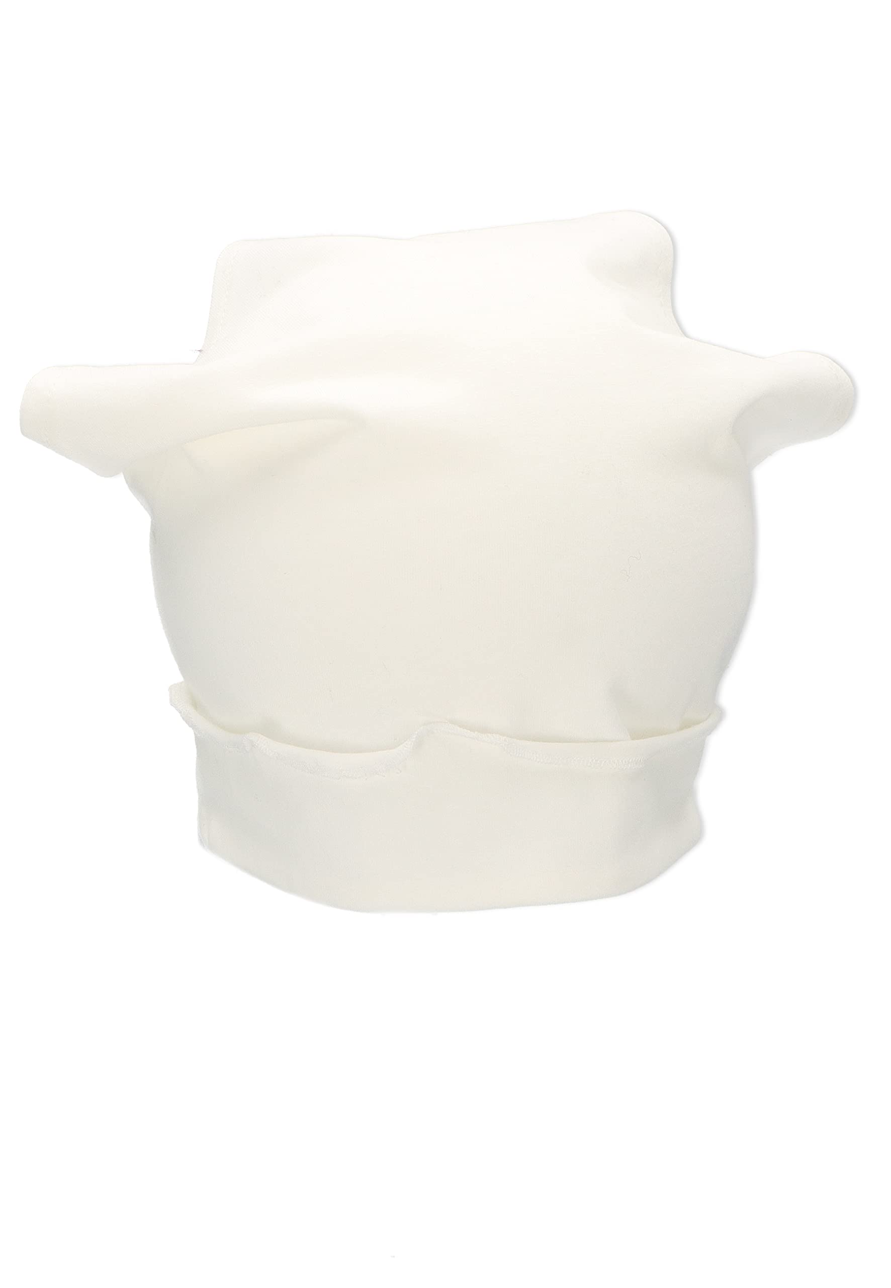 Sterntaler Baby Girls Kopftuch Hat, Weiß (Weiss 500), 18'' Hat, White (Weiss 500), XXX-Large (Manufacturer Size: 45)