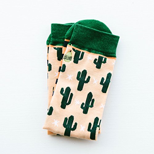 Woven Pear, Womens Cacti Socks, One Size