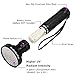 UV Black Light Flashlight, Super Bright 100 LED 395nm Pet Dog Cat Urine Detector light Flashlight for Pet Urine Stains, UV Blacklight Flashlight with UV Sunglasses for Bed Bugs Scorpions, Home Hotel