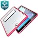 Galaxy Tab S3 9.7 Case, i-Blason [Halo Series][Kickstand] Clear Premium Slim Hybrid Protective Case for Samsung Galaxy Tab S3 9.7 inch 2017 Release (Frost/Pink)