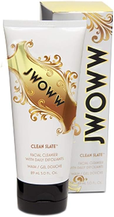 Jwoww CLEAN SLATE - Daily Facial Cleanser Wash with Exfoliants (3 oz. / 89 mL)