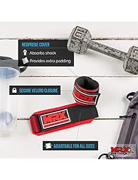 MRX BOXING & FITNESS Wrist Wrap for Weight Lifting, Crossfit, Bodybuilding, MMA Training Wrist Support, Gym Accessories for Men and Women, Workout Gear Wrist Straps for Wrist Pain