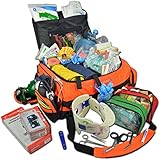 Lightning X Jumbo Medic First Responder EMT Trauma Bag Stocked First Aid Trauma Fill Kit D