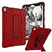 iPad Pro 10.5 Case, Dake 3-Layer Kickstand Defender Heavy Duty Shockproof Full-body Protective Case for Apple iPad Pro 10.5 inch 2017 Release Red