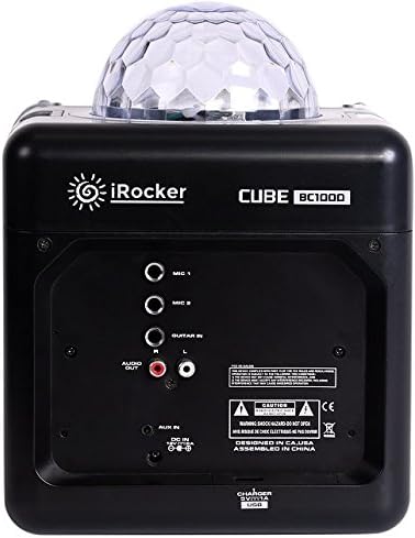 irocker portable bluetooth karaoke machine