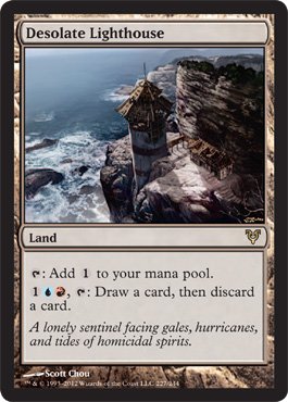 Magic: the Gathering - Desolate Lighthouse (227) - Avacyn Restored