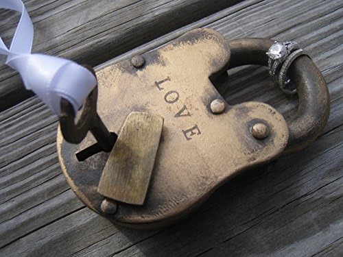 Love Lock Skeleton Key -Wedding - Anniversary Gift