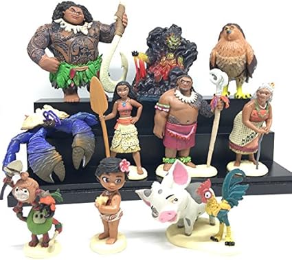 moana action figure set