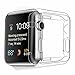 Fivefish Fivefish Ultra-Thin Clear TPU Case with Built-in Screen Protector for Apple Watch Case 42mm