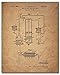BigWig Prints Whiskey Patent Wall Decor - Bar Art for Home, Whiskey Decor, Bourbon Wall Artwork for Home, Vintage Alcohol Poster, Bar Cart Art - Unframed Set of 6 (8x10”)
