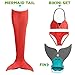 Tendol 3 PC Mermaid tail for swimming and Christmas costume includes the NEW Tendol mermaid MONO FIN
