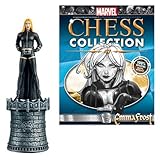 Marvel X-Men Emma Frost White Queen Chess Piece with Collector Magazine