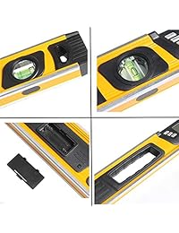 Prostormer   Inclinómetro de nivel digital con retroiluminación y base magnética de aluminio resistente