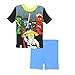 LEGO Ninjago Boy's 4 Piece Cotton Pajamas Set (8, Multi)