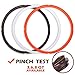 Silicone Sealing Ring for Instant Pot Accessories - Fits 5 or 6 Quart Models, Orange, Brown and Common Transparent White, Sweet and Savory Edition Pack of 3
