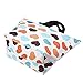 eBoot Lunch Bag Tote Insulated Cooler Carry Bag (Colorful Heart)