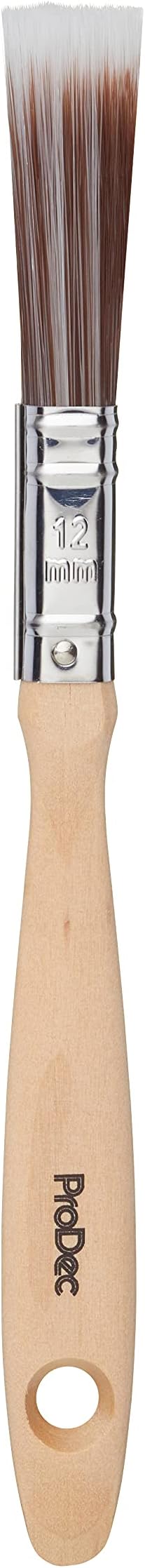 ProDec Premier Trade 0.5 inch Synthetic Paint Brush for Emulsion Gloss Satin