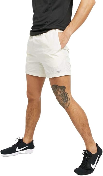 Amazon エイソス デニム ハーフパンツ 短パン ショート ショーツ ハーフ パンツ メンズ Asos 4505 Training Shorts In Mid Length In 101a 並行輸入品 ショートパンツ 通販