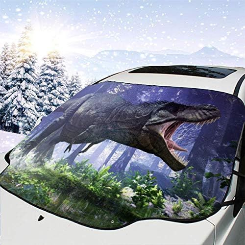 車のフロントガラスカバー 車の保護カバー 工具 メンテナンス用品 恐竜 新品 送料無料 車内を老化や熱から効果的に保護し コーティングされた防水生地 日光を遮断し 最も快適で涼しい室内環境を作成します