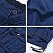 INFLATION Mens Flat Front Shorts Casual Relaxed Fit Cargo Shorts 100% Cotton Shorts with Pockets