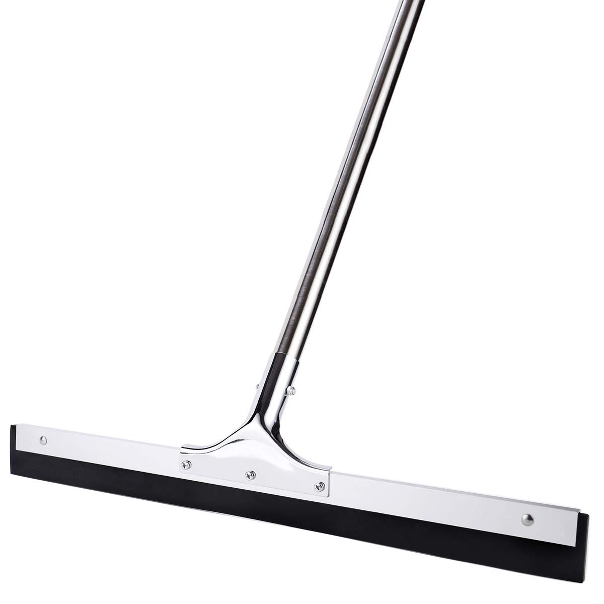 24 Inch Industrial All Purpose Scratch Resistant Rubber Blade Garage Floor Squeegee with 56 Long