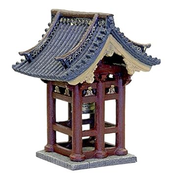 Exotic Environments Japanese Bell Tower Amazon Co Uk Pet Supplies