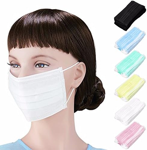 50Pcs Commercial Dental Surgical Medical Disposable Earloop Face Masks FDA Approved!