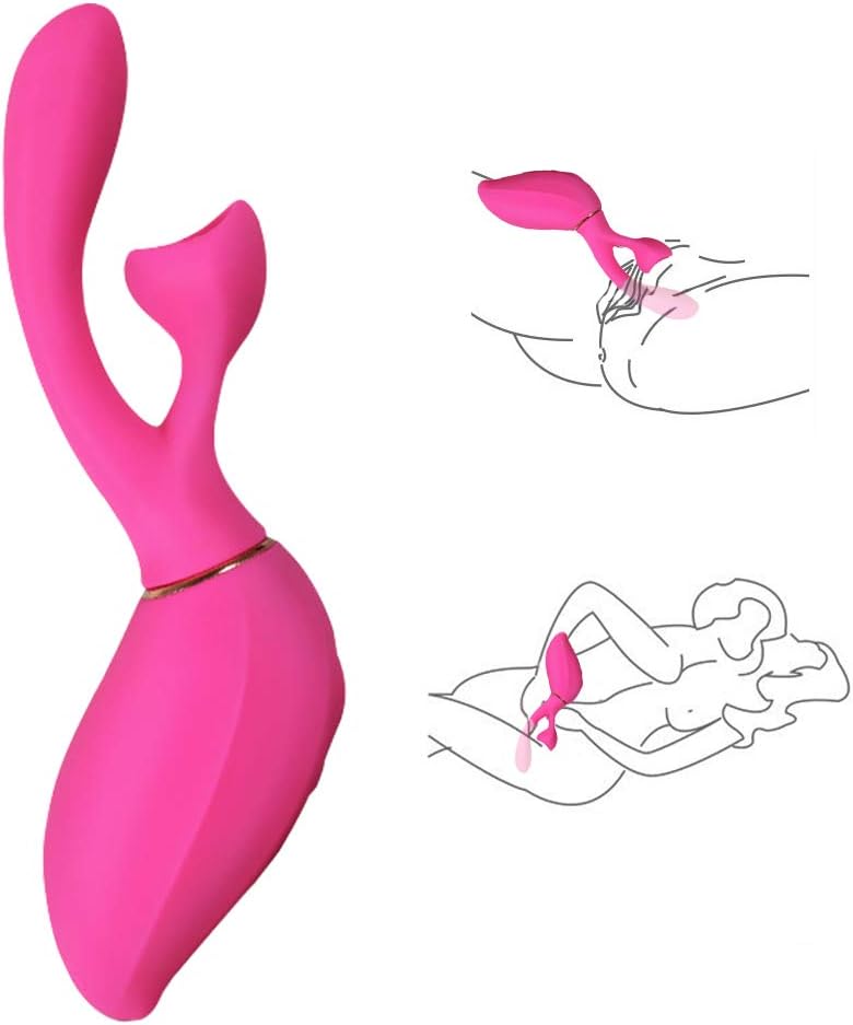 7 Frequency Vibration & 7 Suction Simulated Oral Sucking Toy Soft Touch Internal Clitorial Sucking Toy for Women T-Shirt