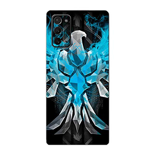 MightySkins Skin for Samsung Galaxy Note 20 5G - Blue Reborn | Protective, Dura…