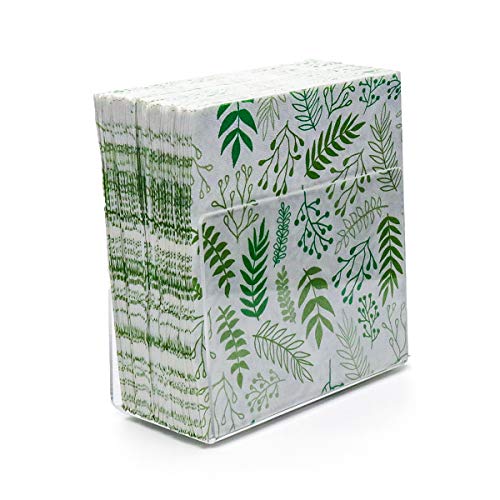 U Shape Cocktail Napkin Holder,Acrylic Napkin Stand,Clear Facial Tissue Holder -SupperAcrylic - Thumbnail 4
