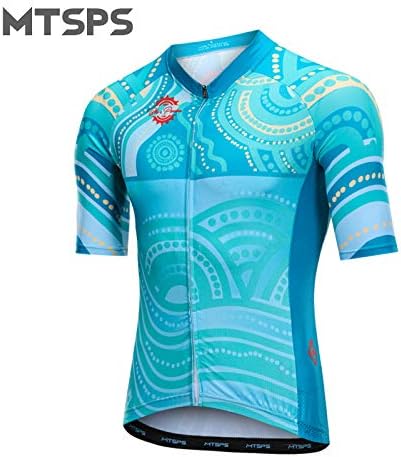 MTSPS Cycling Jersey Dry fit Breathable Bike MTB Jersey cyclingwear