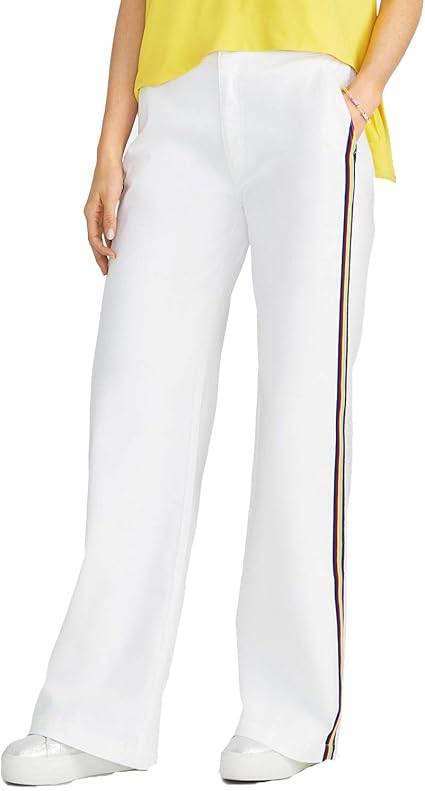 rainbow striped pants