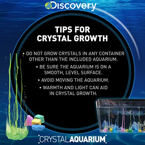 Discovery Crystal Growing Aquarium by Horizon Group USA, Great DIY STEM