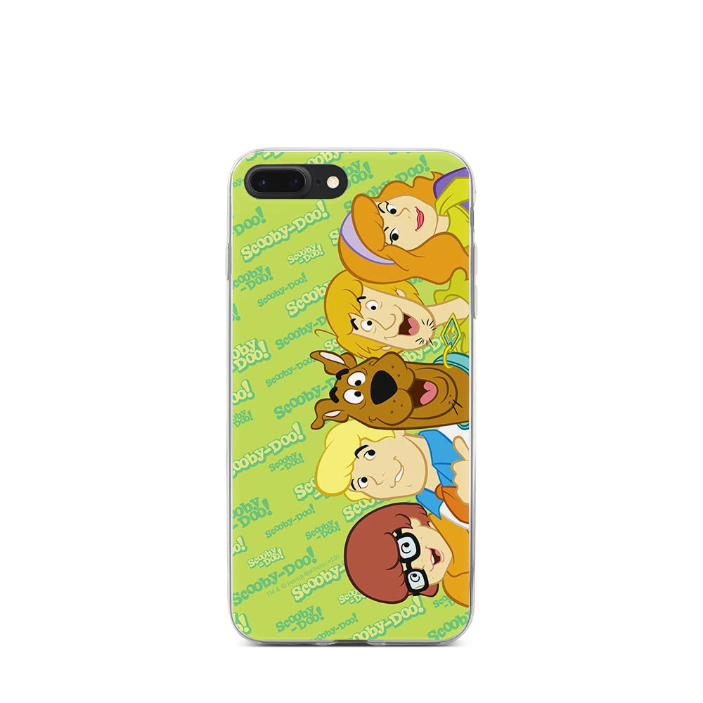 ERT GROUP mobile phone case for Iphone 7 PLUS/ 8 PLUS original and officially Licensed Scooby Doo pattern 001 optimally adapted to the shape of the mobile phone, case made of TPU