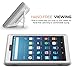 MoKo Case for Fire HD 8 2016 Tablet - [Heavy Duty] Full Body Rugged Cover with Built-in Screen Protector for Amazon Fire HD 8 (Previous 6th Generation - 2016 Release ONLY), WHITE & GRAY