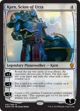 Karn, Scion of Urza - Foil - Dominaria