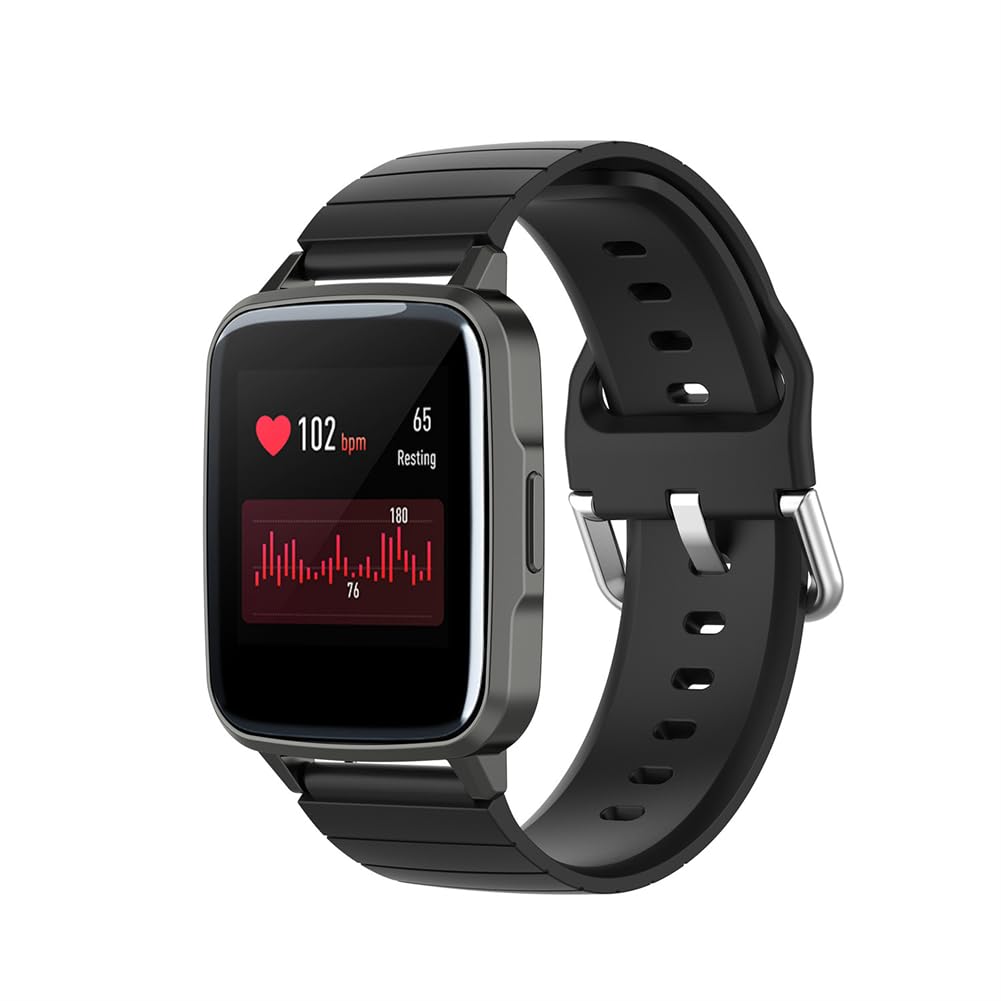Tyogeephy Replacement Bands Compatible with Xiaomi haylou solar ls01 LS02 Willful SW021 ID205L/SW025 ID205S Smart Watch Band, Quick Release Silicone Watch Straps for Women&Men