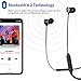 Bluetooth Headphones, FKANT Wireless Earbuds V4.2 Magnetic Neckband Bluetooth Headphones Earphones, IPX5 Sweatproof, 8 Hours Playtime, Noise Cancelling Headset with Built-in Mic for Workout, Sports